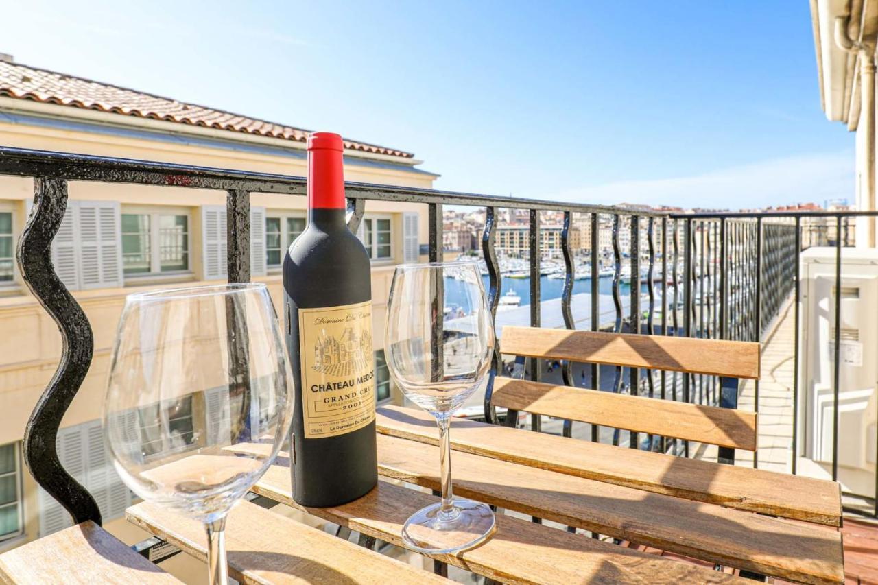 Апартаменты Le Pytheas - Vue Vieux-Port Avec Terrasse Et Clim Марсель Экстерьер фото