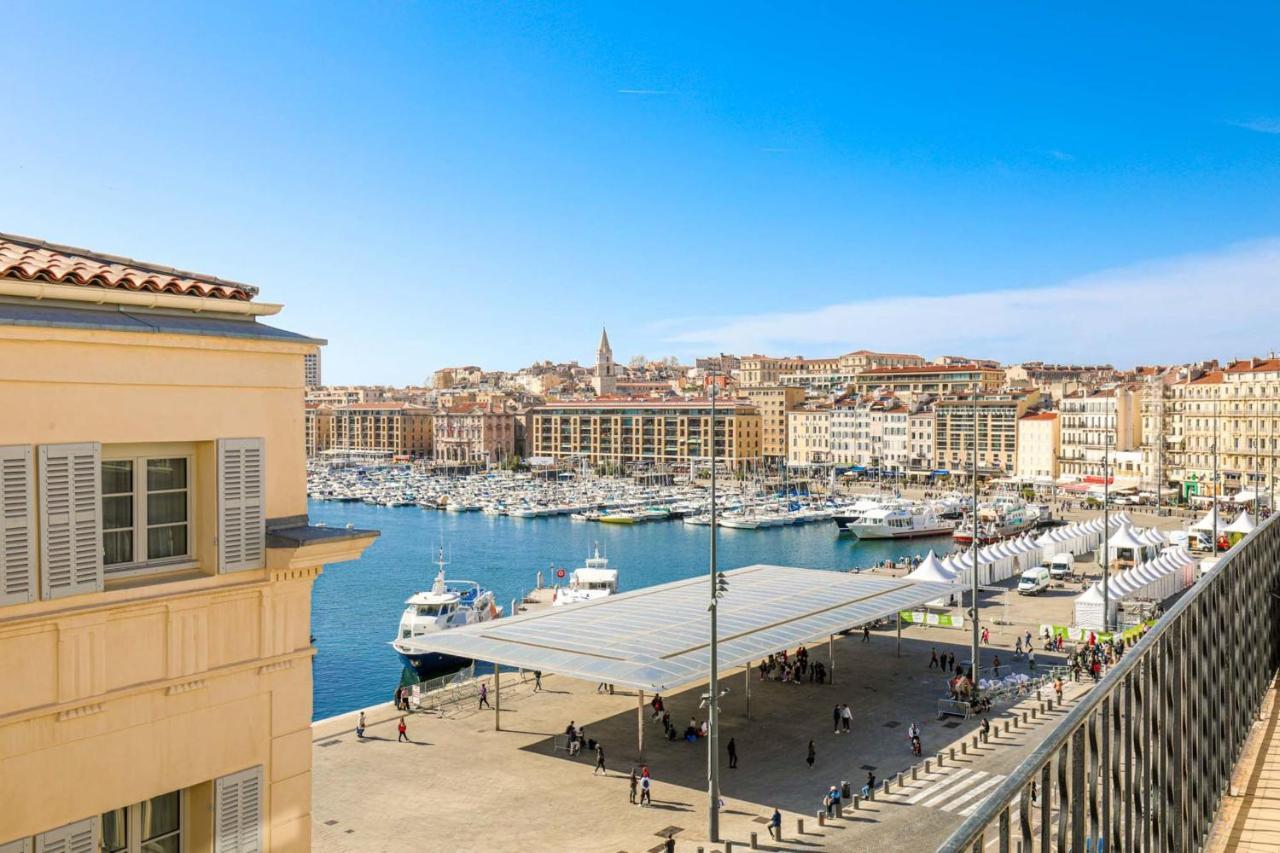 Апартаменты Le Pytheas - Vue Vieux-Port Avec Terrasse Et Clim Марсель Экстерьер фото